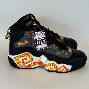 Fila Men's MB 1BM01742-054 Black Lace Up Basketball Shoes Size 7.5 11 13